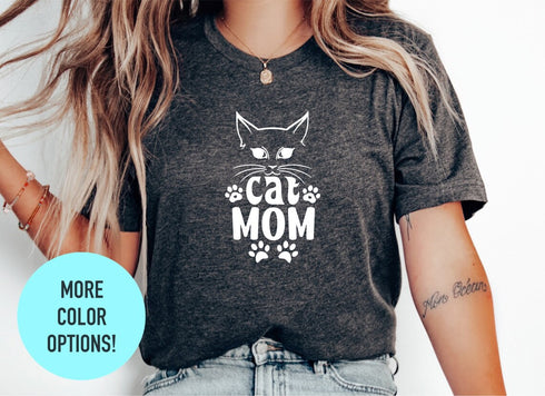 Cat Mom T-shirt, Funny Cat Shirt, Cat Mom Gift, Cute Shit Tee, Cat Mom Shirt, Cat Lover Tee, Kitty Walking T-shirt, Funny Kitty T-shirt